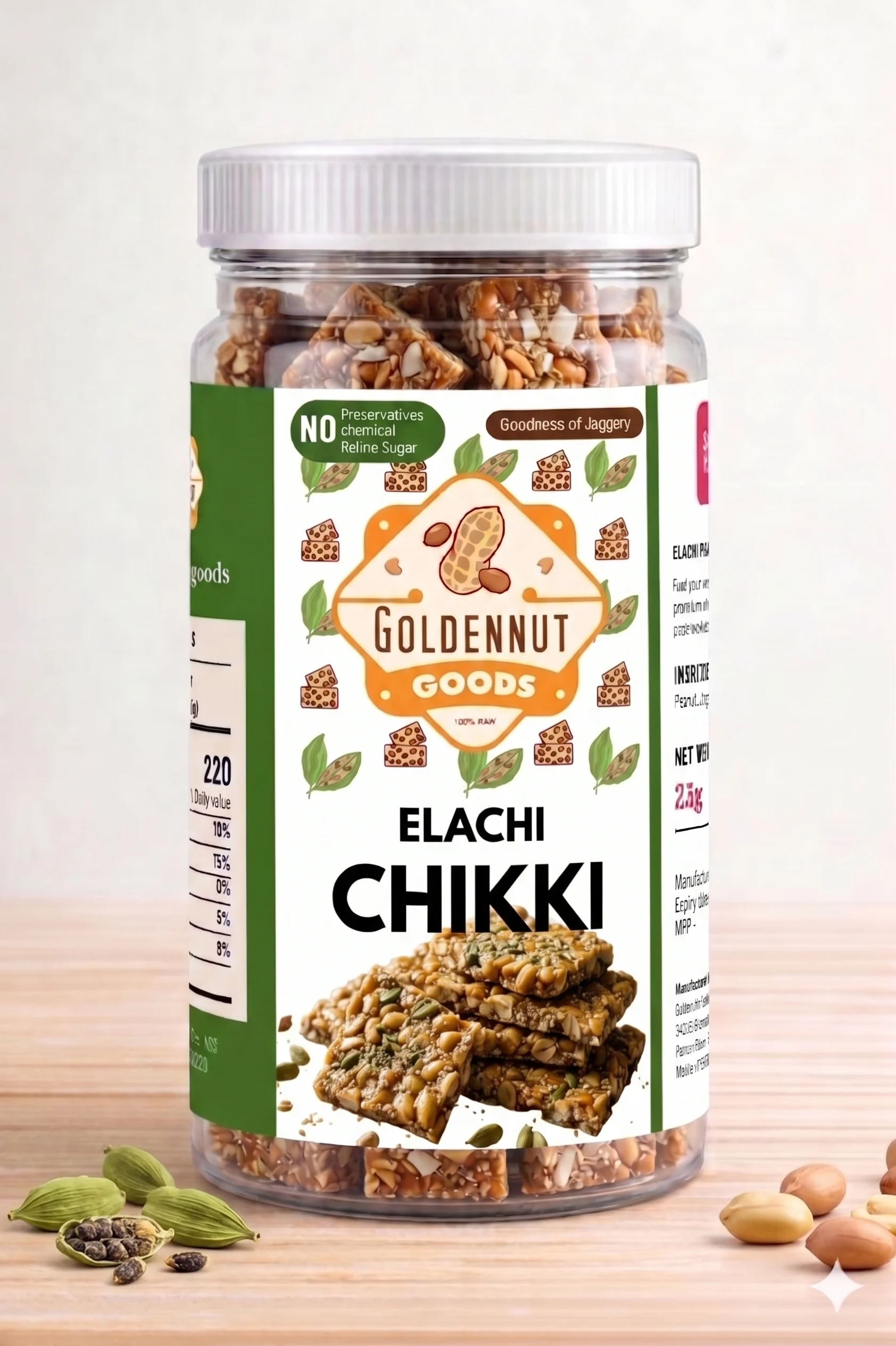 Elaichi Flavour Chikki