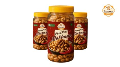 Spice Up Your Snacking Game with Golden Nut Goods' Peri Peri Makhana