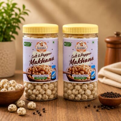 Salt and Pepper Roasted Makhana 140g